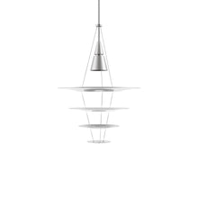 Load image into Gallery viewer, Enigma Pendant Light in Brushed Aluminum (Small)