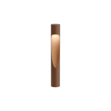 Load image into Gallery viewer, Flindt Garden Outdoor LED Bollard in Corten Color (Short/Spike without power supply).