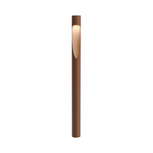 Load image into Gallery viewer, Flindt Garden Outdoor LED Bollard in Corten Color (Long/Spike without power supply).
