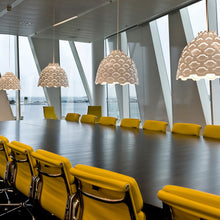 Load image into Gallery viewer, LC Shutters Pendant Light in conference room.