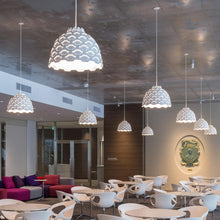 Load image into Gallery viewer, LC Shutters Pendant Light in restaurant.