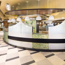 Load image into Gallery viewer, LC Shutters Pendant Light in restaurant.