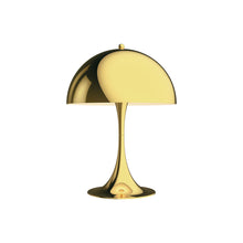 Load image into Gallery viewer, Panthella 320 Table Lamp in Brass Metalized.
