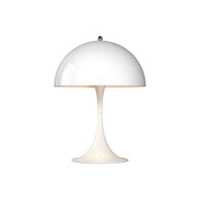 Load image into Gallery viewer, Panthella LED Mini Table Lamp in White.