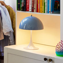 Load image into Gallery viewer, Panthella LED Mini Table Lamp in bedroom.