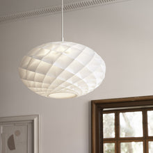 Load image into Gallery viewer, Patera Oval Pendant Light in Detail.