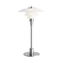 Load image into Gallery viewer, PH 2/1 Table Lamp in High Lustre Chrome Plated.