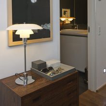 Load image into Gallery viewer, PH 3½-2½ Glass Table Lamp in living room.