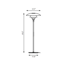 Load image into Gallery viewer, PH 4½-3½ Floor Lamp - line drawing.
