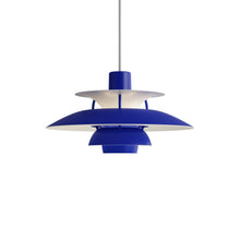 Load image into Gallery viewer, PH 5 Mini Pendant light in Monochrome Blue.