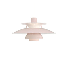 Load image into Gallery viewer, PH 5 Pendant Light in Monochrome Pale Rose.