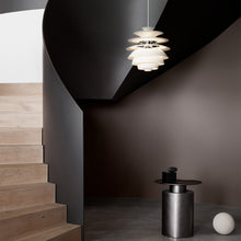 Load image into Gallery viewer, PH Snowball Pendant Light in stair.