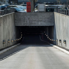 Load image into Gallery viewer, Skot LED Wall Light in Outside Area.