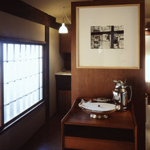 Load image into Gallery viewer, Toldbod Glass Pendant Light in Bathroom.