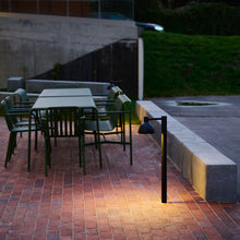 Load image into Gallery viewer, Toldbod Outdoor Bollard in Outside Area.