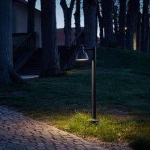 Load image into Gallery viewer, Toldbod Outdoor Bollard in Outside Area.