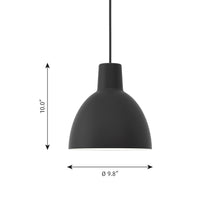 Load image into Gallery viewer, Toldbod Pendant Light - line drawing.