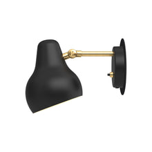 Load image into Gallery viewer, VL 38 LED Wall Light in Black.