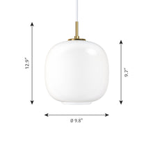 Load image into Gallery viewer, VL45 Radiohus Pendant Light - line drawing.