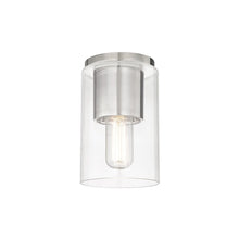 Load image into Gallery viewer, Lula Flush Mount Ceiling Light in Polished Nickel.