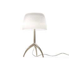 Load image into Gallery viewer, Lumiere 30th Table Lamp in Gold and White.