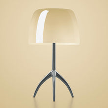 Load image into Gallery viewer, Lumiere Table Lamp in Aluminum/Warm White/Large.
