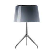 Load image into Gallery viewer, Lumiere XX Table Lamp in Aluminum/Grey/Large.