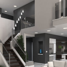 Load image into Gallery viewer, Lustra Low Voltage Pendant Light in living room.