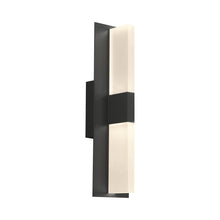 Load image into Gallery viewer, Lyft 18 Outdoor LED Wall Light in Black / Diffuser.