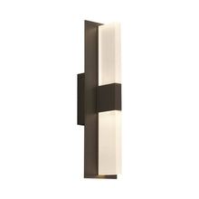 Load image into Gallery viewer, Lyft 18 Outdoor LED Wall Light in Bronze / Diffuser.