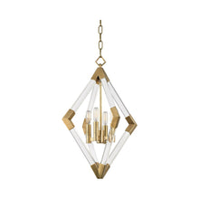 Load image into Gallery viewer, Lyons Pendant Light in Brass.