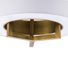 Load image into Gallery viewer, Madison LED Flush Mount Ceiling Light in Detail.