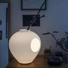 Load image into Gallery viewer, Madre LED Table Lamp in living room.