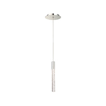 Load image into Gallery viewer, Magic LED Pendant Light in Polished Nickel.