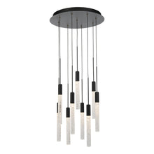 Load image into Gallery viewer, Magic Round LED Chandelier in Detail.