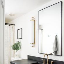 Load image into Gallery viewer, Malcolm LED Bath Bar in bathroom.