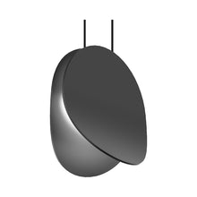 Load image into Gallery viewer, Malibu Discs™ LED Pendant Light in Small/Satin Black.