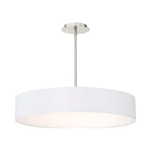 Load image into Gallery viewer, Manhattan LED Pendant Light in Brushed Nickel (Large).
