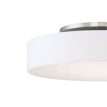 Load image into Gallery viewer, Manhattan LED Semi-Flush Mount Ceiling Light in Detail.