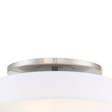 Load image into Gallery viewer, Manhattan LED Semi-Flush Mount Ceiling Light in Detail.