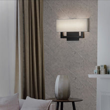 Load image into Gallery viewer, Manhattan LED Wall Light in living room.