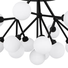 Load image into Gallery viewer, Mara LED Semi Flush Mount Ceiling Light in Detail.