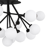 Load image into Gallery viewer, Mara LED Semi Flush Mount Ceiling Light in Detail.