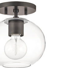 Load image into Gallery viewer, Margot 1-Light Semi-Flush Mount Ceiling Light Detail.