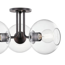 Load image into Gallery viewer, Margot 3-Light Semi-Flush Mount Ceiling Light Detail.