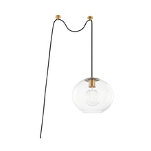 Load image into Gallery viewer, Margot Pendant Light in Aged Brass.