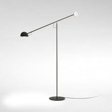 Load image into Gallery viewer, Copernica P LED Floor Lamp in Graphite/Satin Nickel/Black.