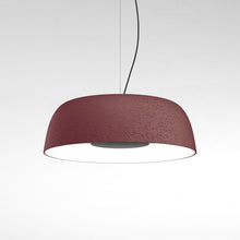 Load image into Gallery viewer, Djembe 100 LED Pendant Light in Red.