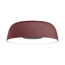 Load image into Gallery viewer, Djembe C 65 LED Flush Mount Ceiling Light in Red/Small.