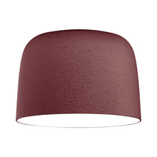 Load image into Gallery viewer, Djembe C 65 LED Flush Mount Ceiling Light in Red/Large.